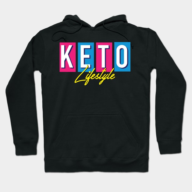 keto lifestyle Hoodie by janvimar